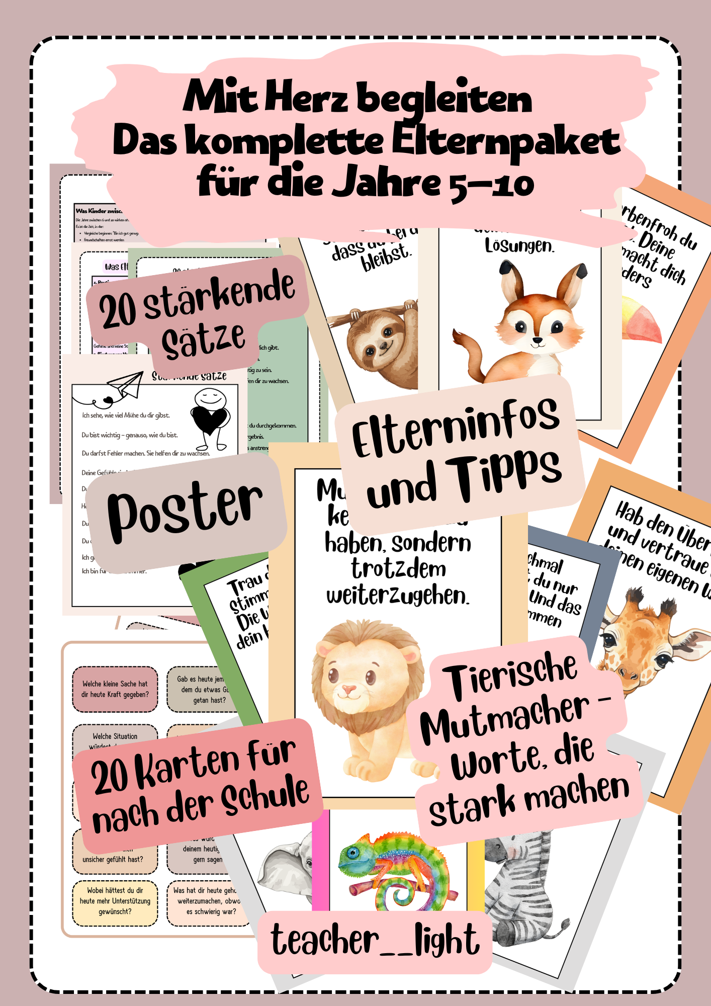 Mit Herz begleiten – Das komplette Elternpaket für die Jahre 5–10 (PDF)