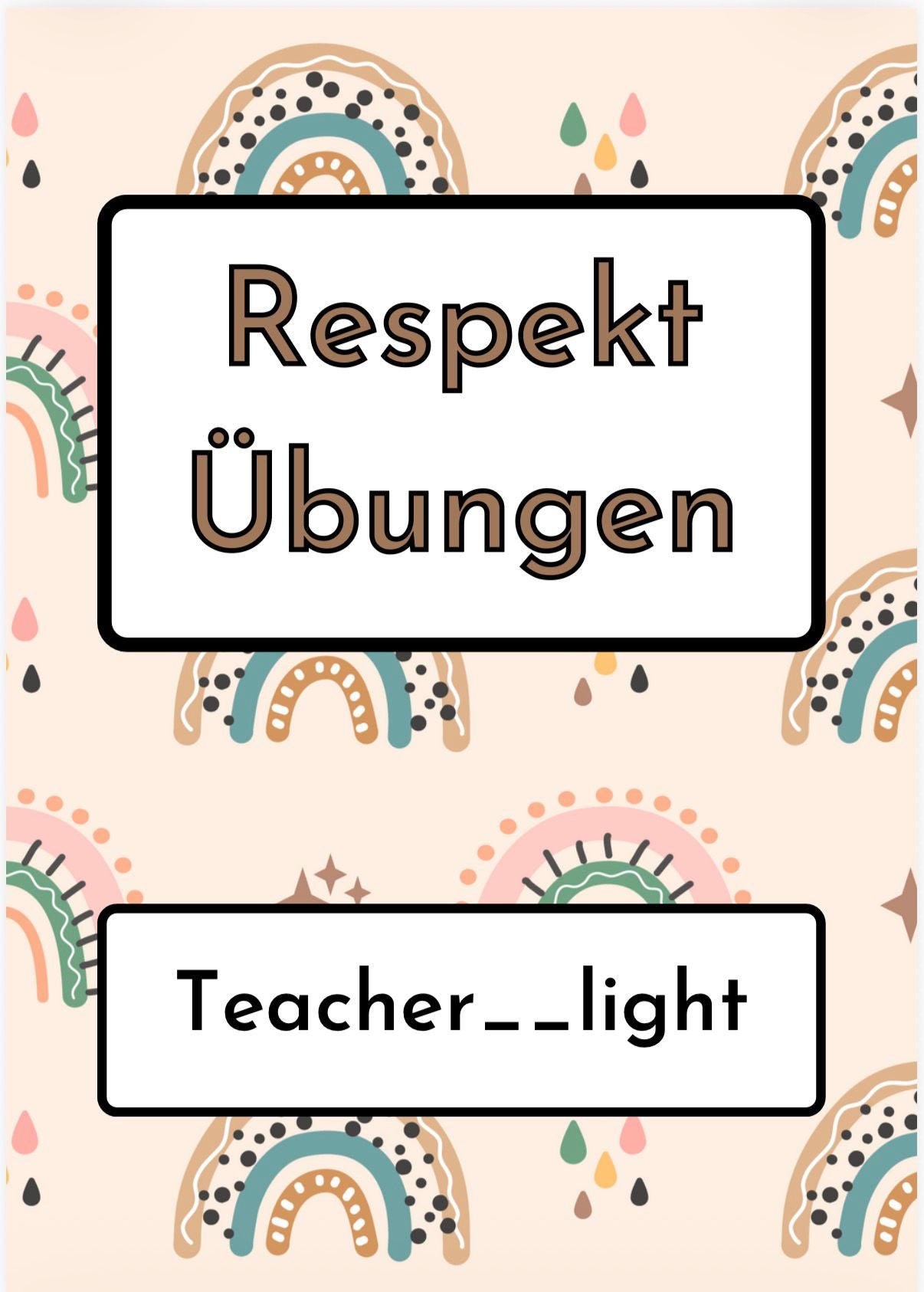 Respekt lernen – Übungen, Arbeitsblätter & Kommunikation im Alltag (PDF Material ab Klasse 2)