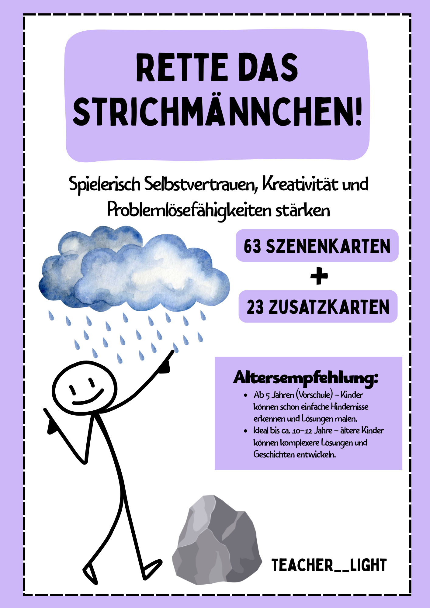 Rettet das Strichmaennchen Deckblatt