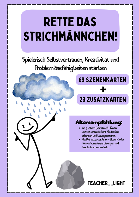 Rettet das Strichmaennchen Deckblatt