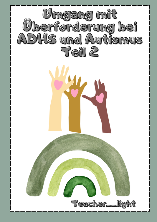 Umgang mit Überforderung bei ADHS &  Autismus – Teil 2 (PDF)