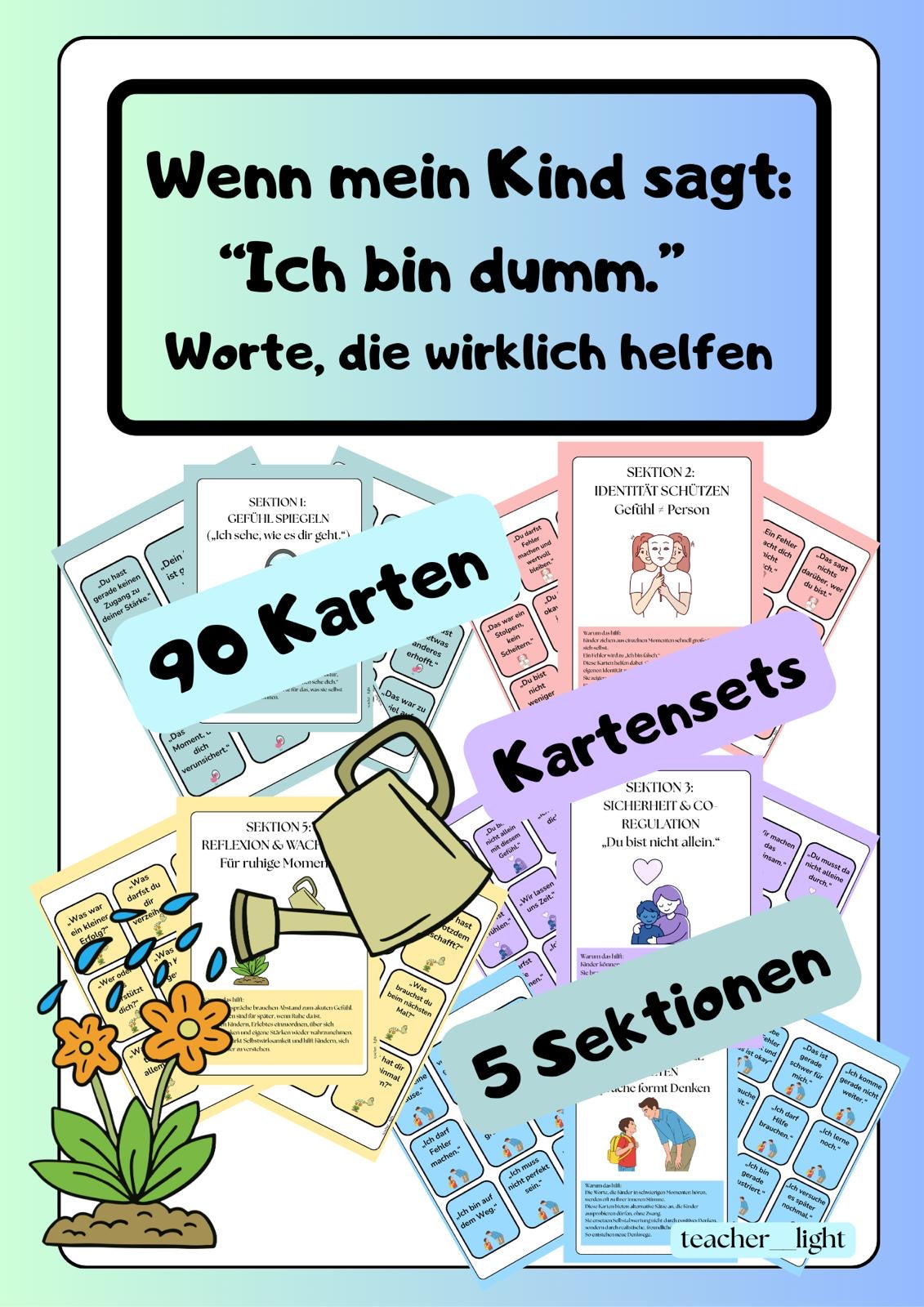 Wenn mein Kind sagt: „Ich bin dumm.“ – Worte, die wirklich helfen (PDF)